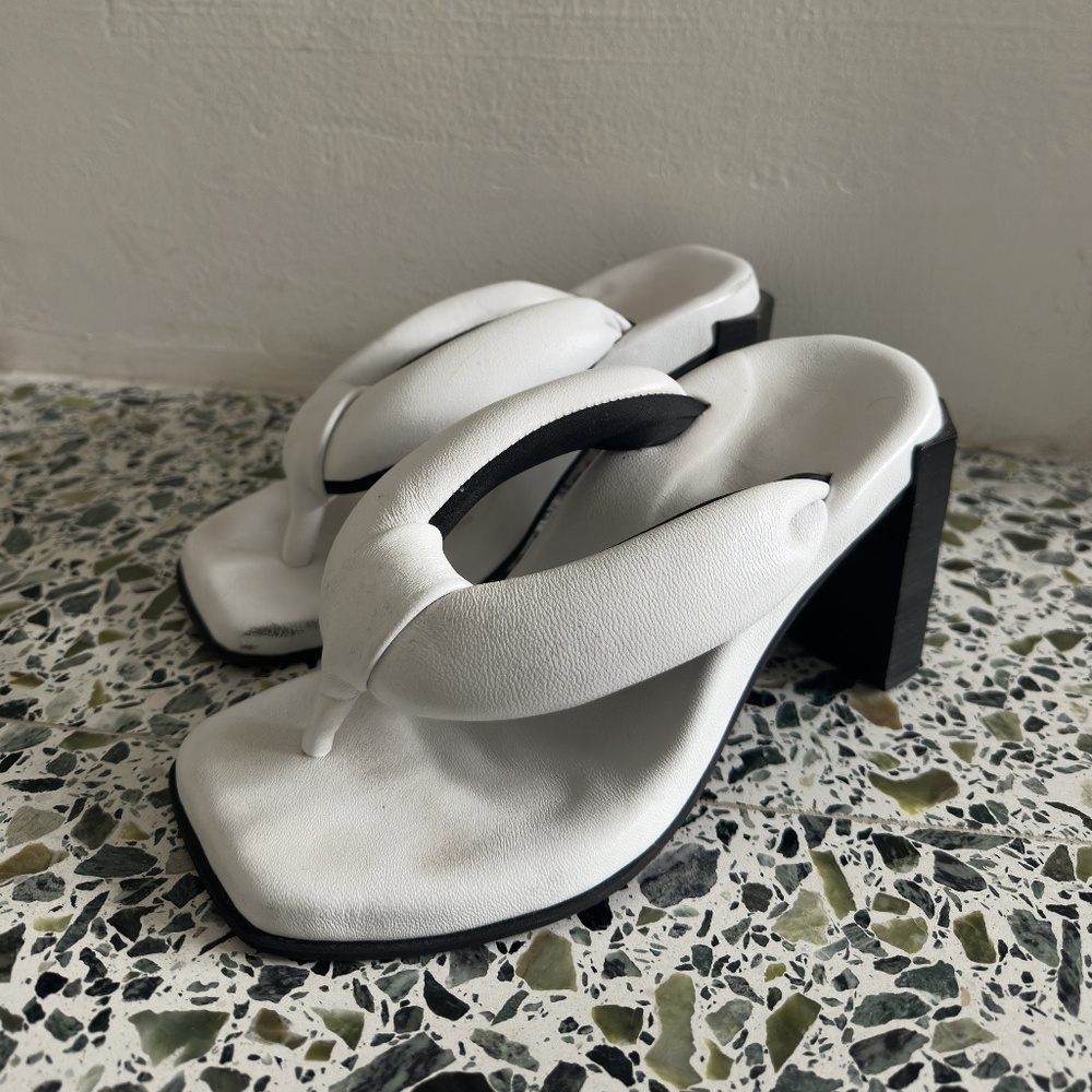 Worm Once Sinobi White Heel